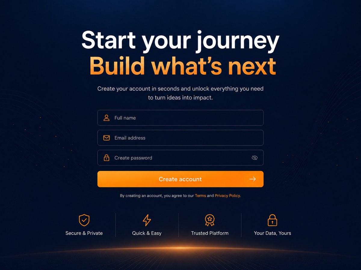 Landing Pages example