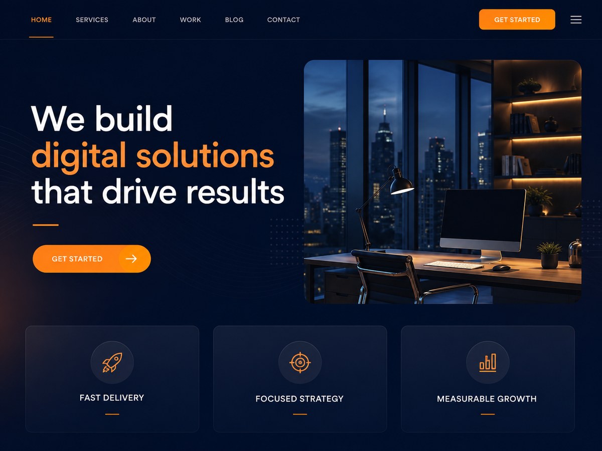 Web Design example